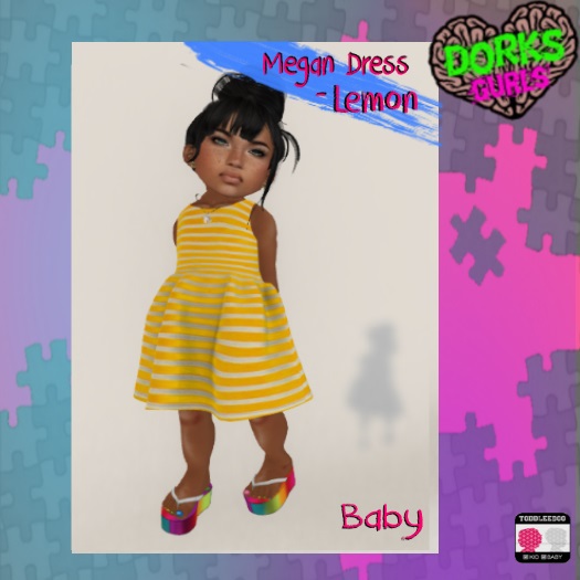 **DoRks**Megan Dress (B) Lemon