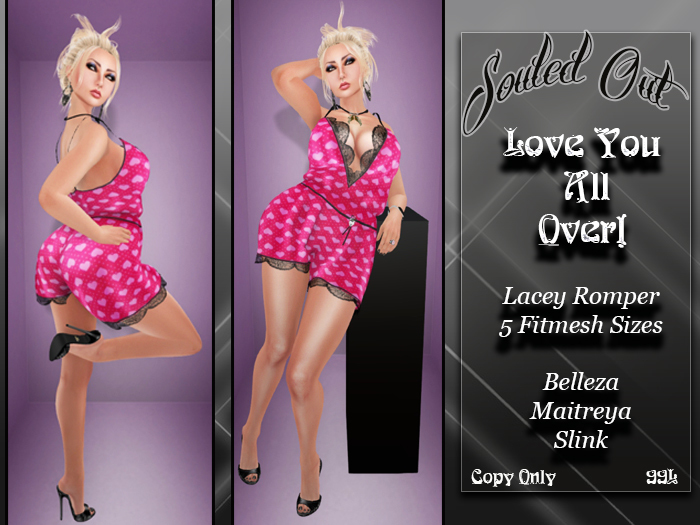 ::SOULED OUT:: Love You All Over-PINK
