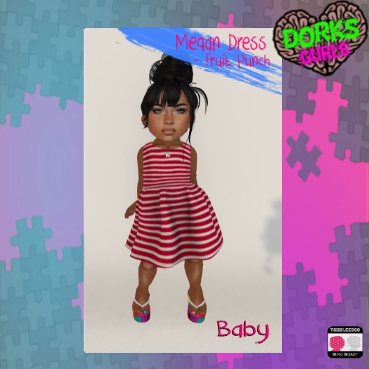 **DoRks**Megan Dress (B) Fruit Punch {BOXED}