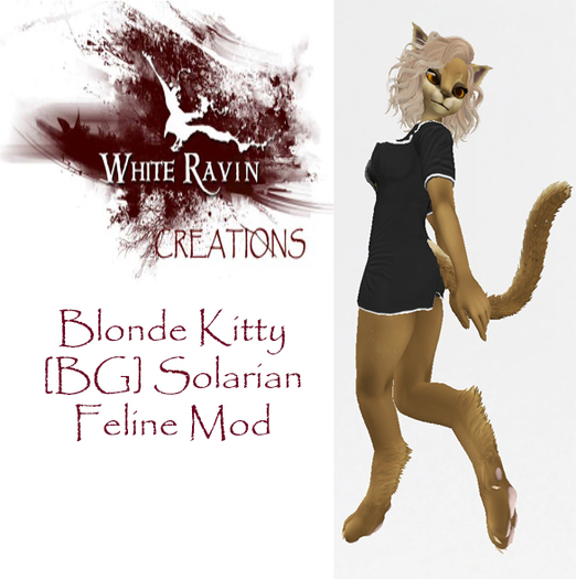 White Ravin Creations - Blonde Kitty Solarian Mod