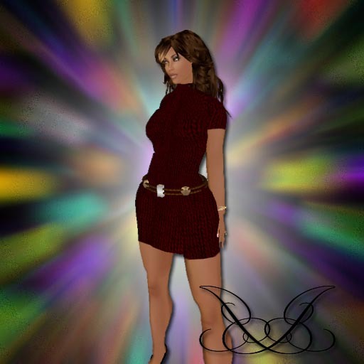 *JCD Classic Sweater Dress Red 