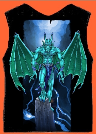 Gargoyl Green Muscle Shirt Boxed