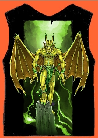 Gargoyl Gold  Muscle Shirt Boxed