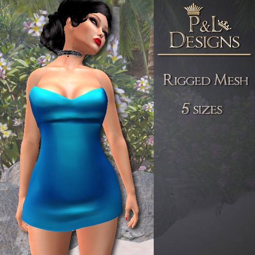 [P&L] - Little Aqua Dress