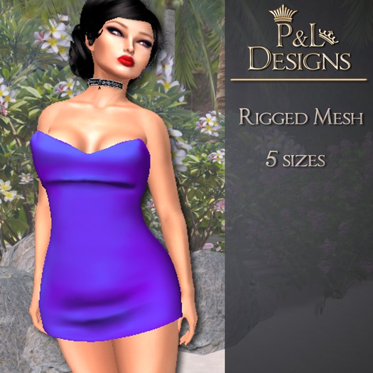 [P&L] - Little Purple and Blue Dress