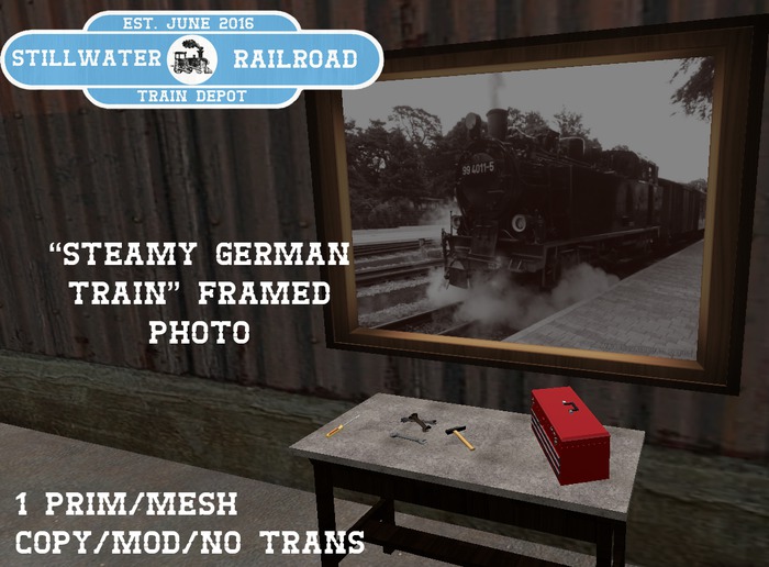 ~*SR*~ Steamy Germain Train [Boxed]