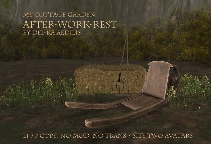 My Cottage Garden: After Work Rest MP