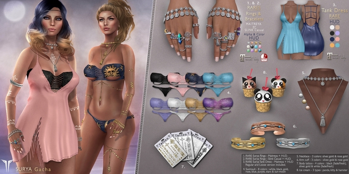 **RE** Surya Necklace - Common - Rose