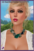 ~LP~ Glass Houses Necklaces - Autumn Gold & Summer Beaches