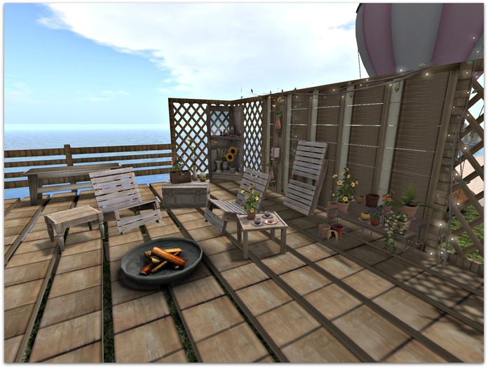Lounge Deck Antique Pine