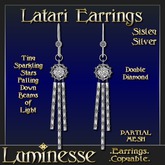 Luminesse Latari Sisley Earrings PMESH-Wear To Unpack