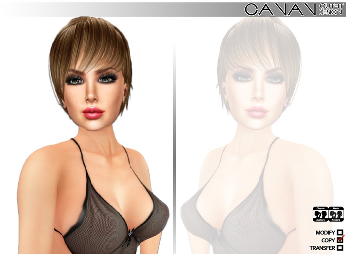 ❀CANAN - Hair 'GAMA' LightBrown ❀