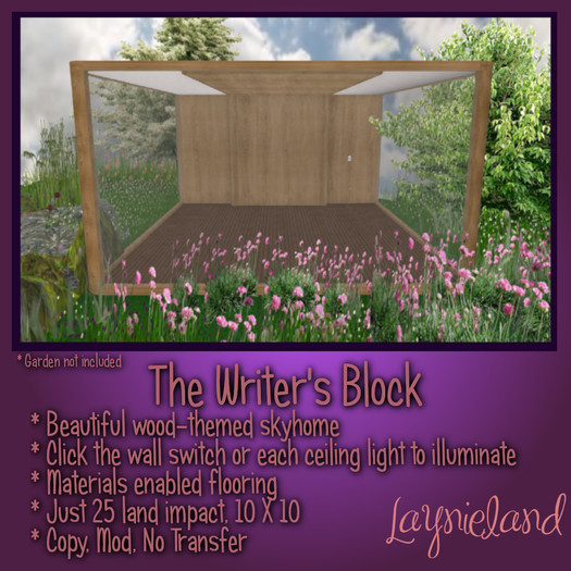 ~LL~ The Writer's Block Skyhome