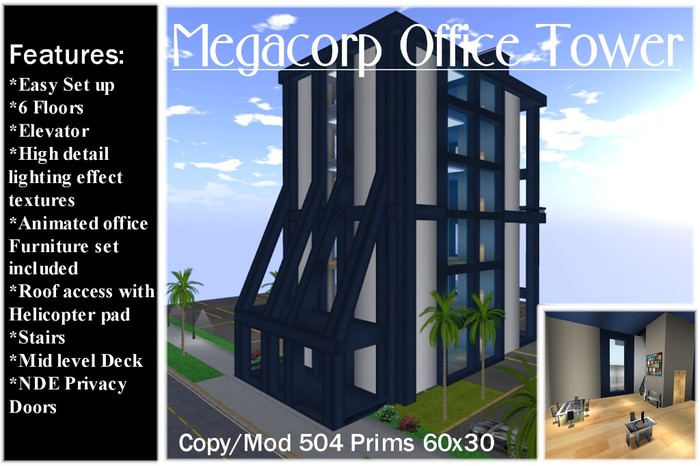 Megacorp Office Building Prefab