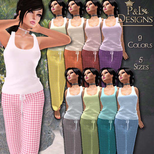 [P&L] - Gingham Pajama Set DEMO