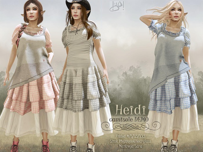 !gO! Heidi camisole - DEMO