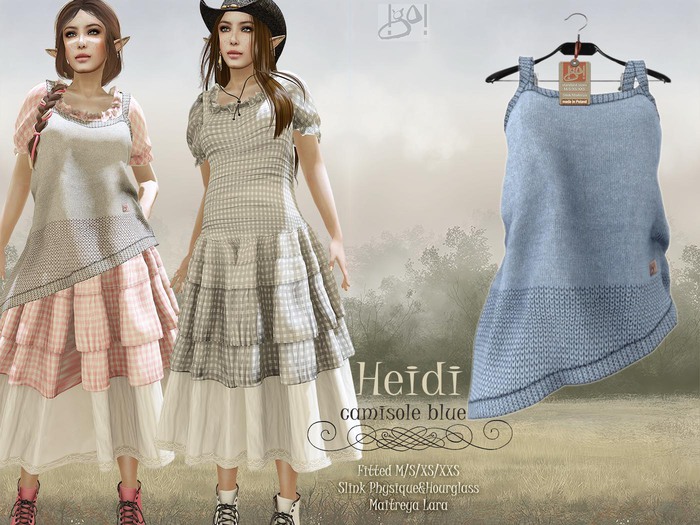 !gO! Heidi camisole - Blue