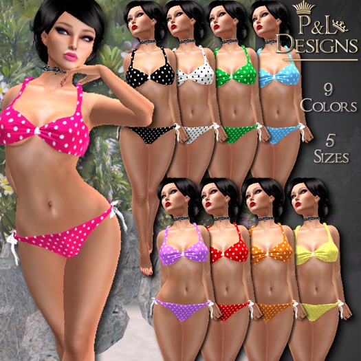 [P&L] - Bikini - Vintage Polka Dots