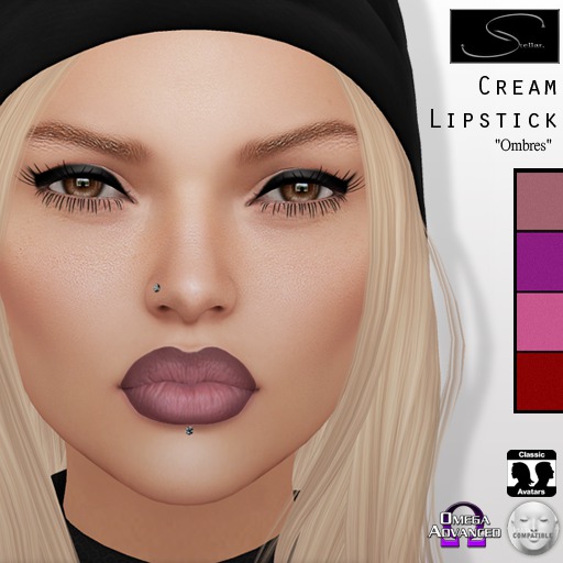 [Stellar] Cream Lipstick "Ombres" (OMEGA / LELUTKA)