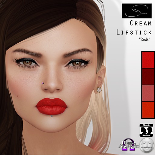 [Stellar] Juicy Lipgloss "Reds" Palette 1