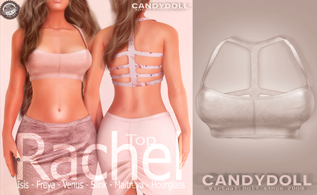 Second Life Marketplace - _CandyDoll_Rachel Top Nude