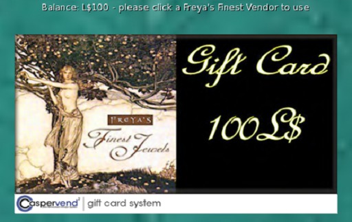 Freya's Finest Jewels 100L Gift Card