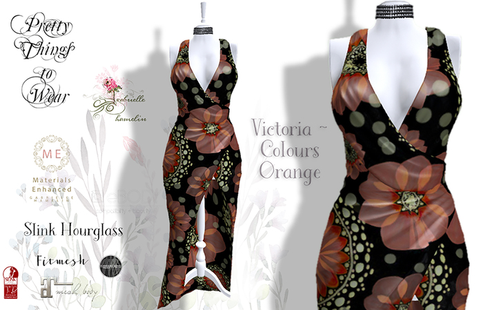 .::Pretty Victoria::. Orange Flower