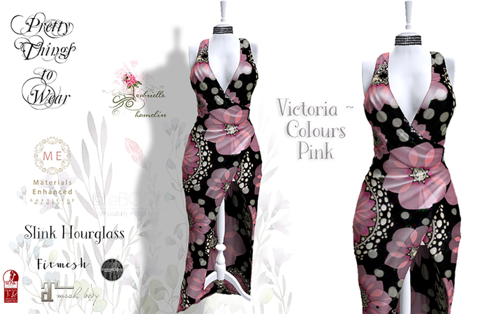 .::Pretty Victoria::. Colours Pink Flower