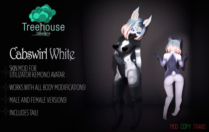 [Treehouse] Cabswirl - White