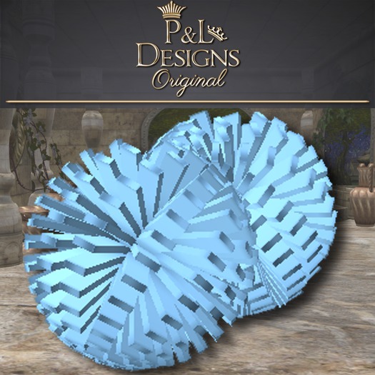 [P&L] Baby Blue Pom Poms