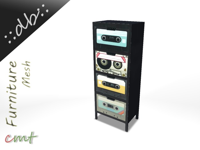 ::db:: Retro Mesh Cabinet Music