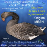 FC- Realistic Moving Menu Driven Duck S-4 you control