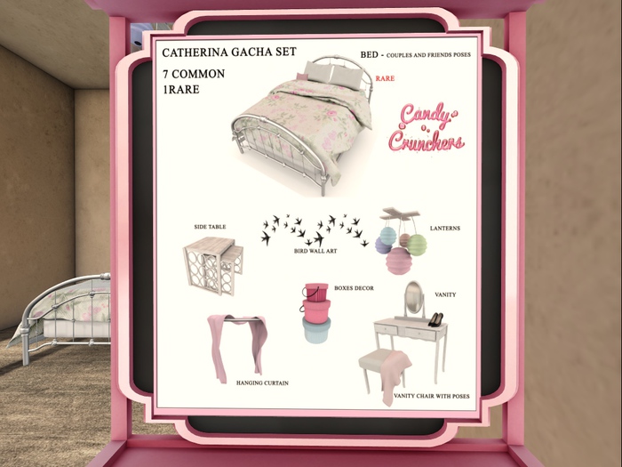 Candy Crunchers - catherina - BED - RARE