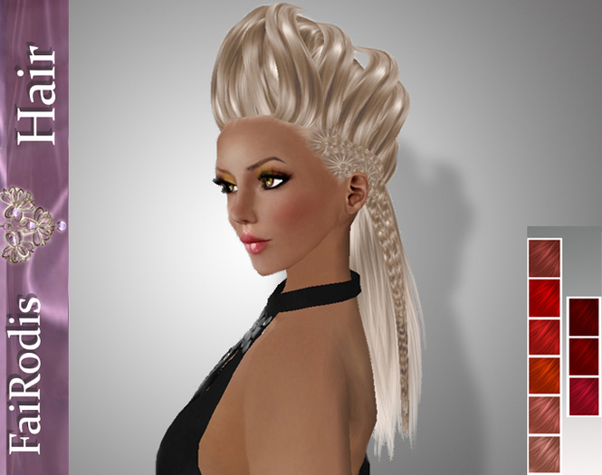 FaiRodis Andrina hair light reds pack Demo