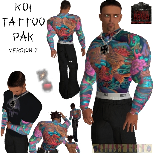 ~CB Koi Tattoo Pak version 2