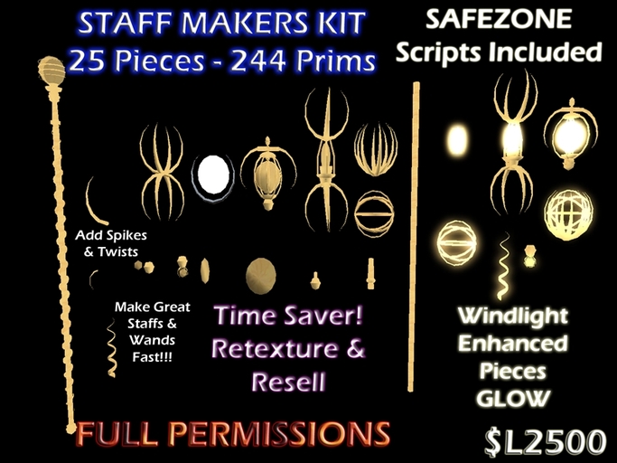 Staff Makers Kit, $L2500