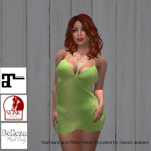 Lily Lime Strappy Cami Dress