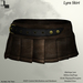 De designs lyra skirt old leather