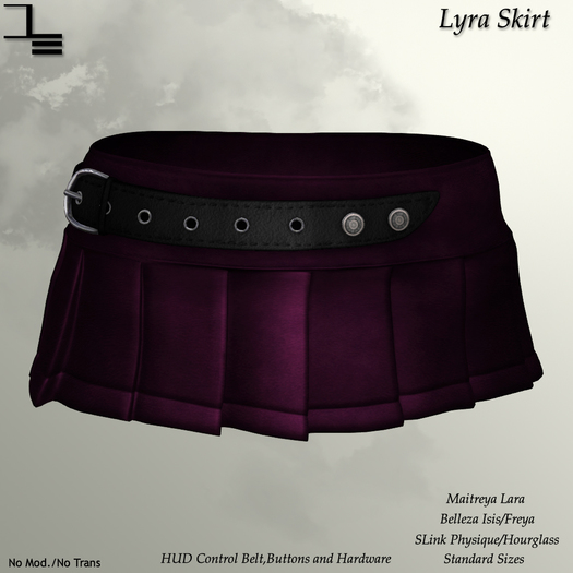 DE Designs - Lyra Skirt - Purple