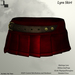De designs lyra skirt red