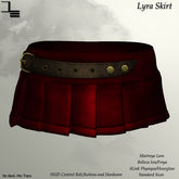 DE Designs - Lyra Skirt - Red
