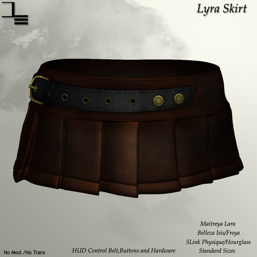 DE Designs - Lyra Skirt - Rust