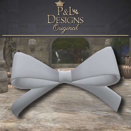 [P&L] Silver Hair Ribbon