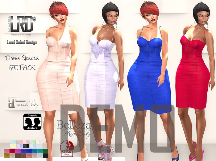 LRD Dress Gracia FATPACK DEMO