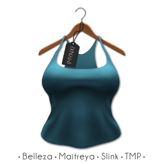 {MYNX} Simple Tank - Aqua