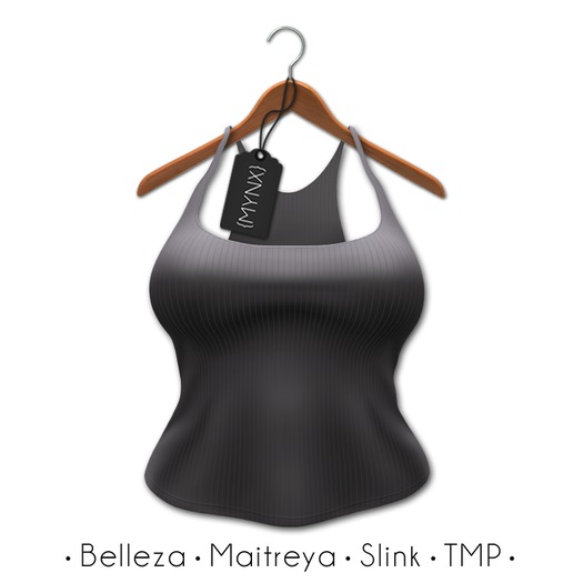 {MYNX} Simple Tank - Gray