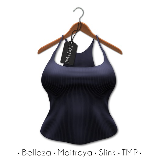 {MYNX} Simple Tank - Navy