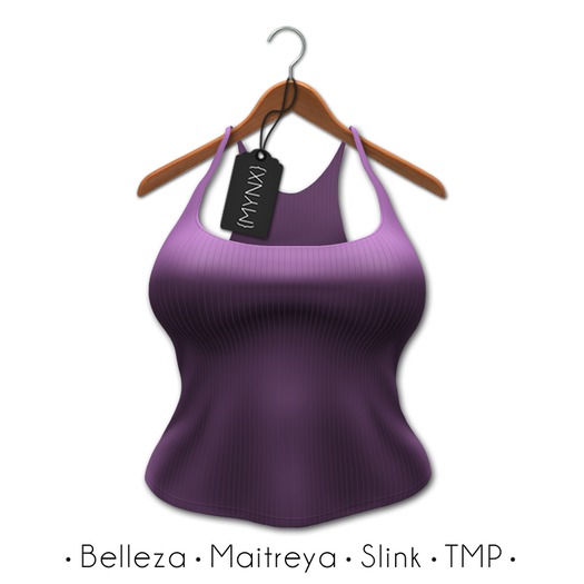 {MYNX} Simple Tank - Purple