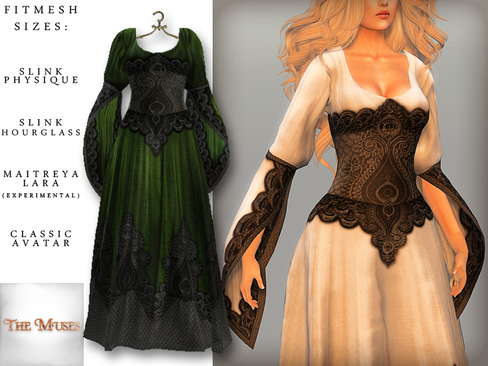 The Muses ~ Innocent . Black/Green