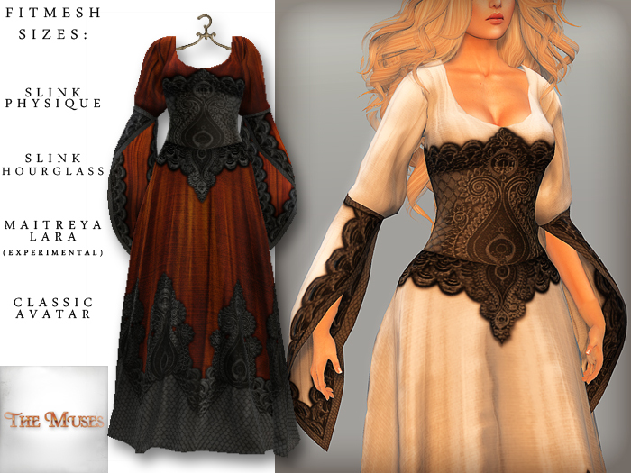 The Muses ~ Innocent . Black/Orange